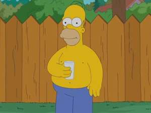 Homero Simpson tambi&eacute;n hizo su Ice Bucket Challenge (VIDEO)