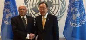 En sus palabras ante el plenario, Borja cit&oacute; una frase del Secretario General de la ONU, Ban Ki-moon.