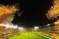 Barcelona SC prepara la fiesta para la Noche Amarilla 2023 en Guayaquil.