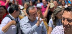 Napole&oacute;n Cadena alcanza en el escrutinio el 22,91% de los votos.