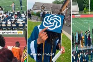 Un estudiante se hizo famoso en redes. Entre aplausos y risas celebró el uso de la ChatGPT en su educación.