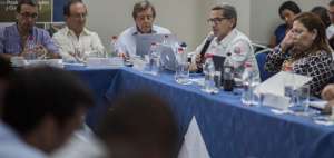 Los ministros del frente productivo llegaron ayer a Jaramij&oacute; para reunirse con empresarios. All&iacute; se detallaron medidas para la reactivaci&oacute;n econ&oacute;mica.