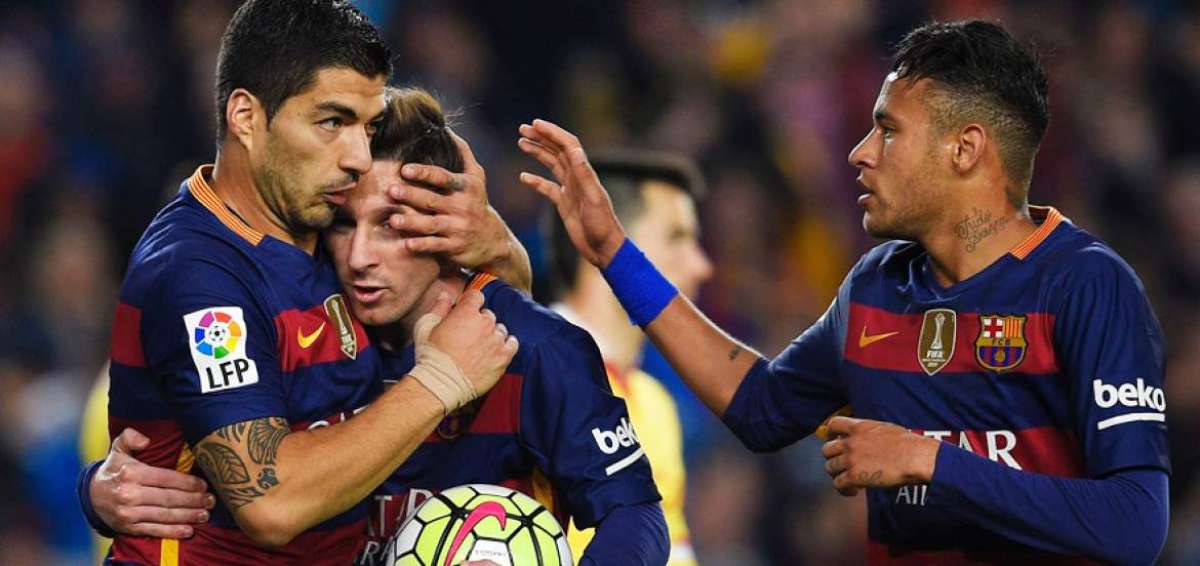 Luis Su&aacute;rez, Lionel Messi y Neymar comandar&aacute;n el ataque del Barcelona ante el Betis.