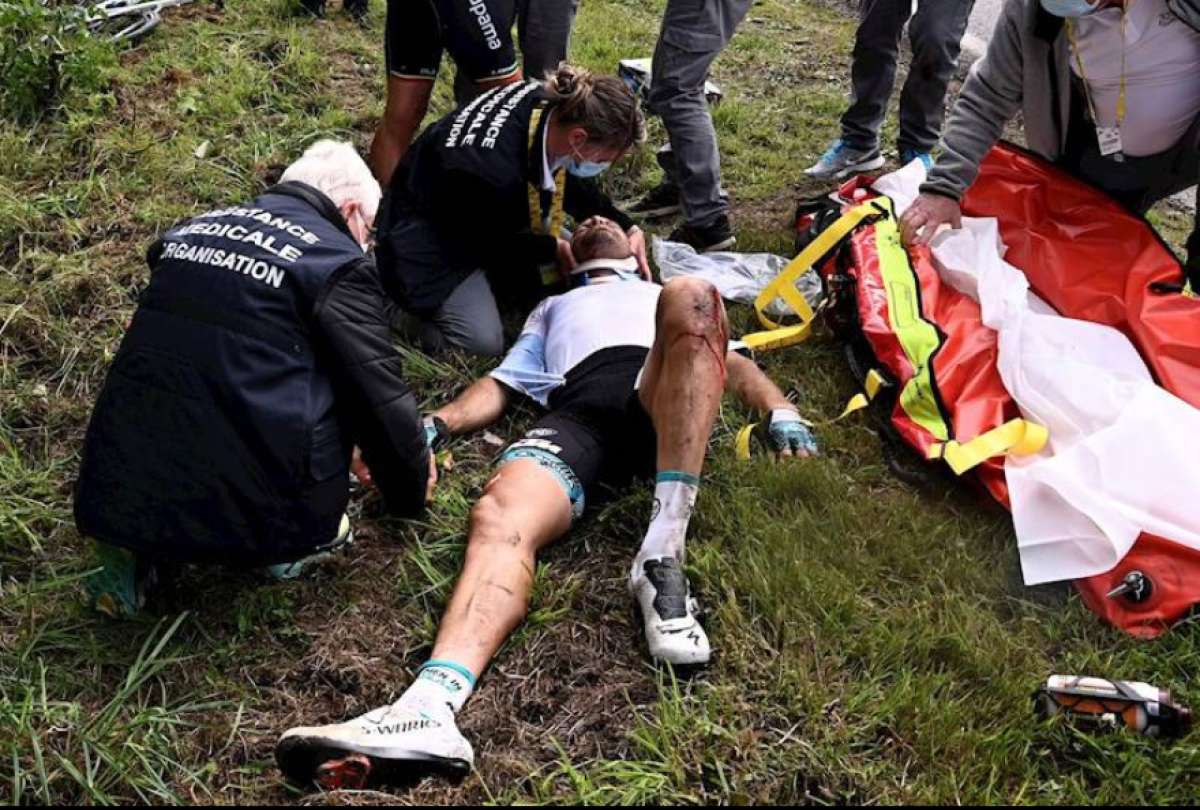 Tour de Francia retira denuncia contra la espectadora que provoc&oacute; ca&iacute;da en primera etapa
