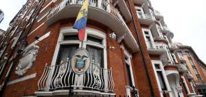 La filmaci&oacute;n original de la fiesta en la Embajada ecuatoriana en Londres no tiene audio, ya que en ese momento las c&aacute;maras no contaban con micr&oacute;fonos.