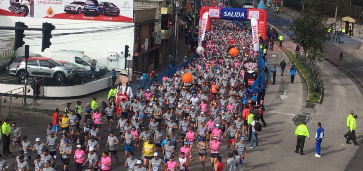 La carrera arranc&oacute; desde el sur de la capital.