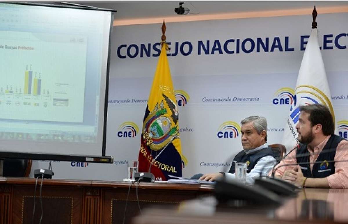  El CNE espera concluir hasta ma&ntilde;ana con el escrutinio de las Juntas Intermedias y hasta el pr&oacute;ximo mi&eacute;rcoles con el 100% de los resultados electorales. Foto: &Aacute;lvaro P&eacute;rez / El Tel&eacute;grafo.