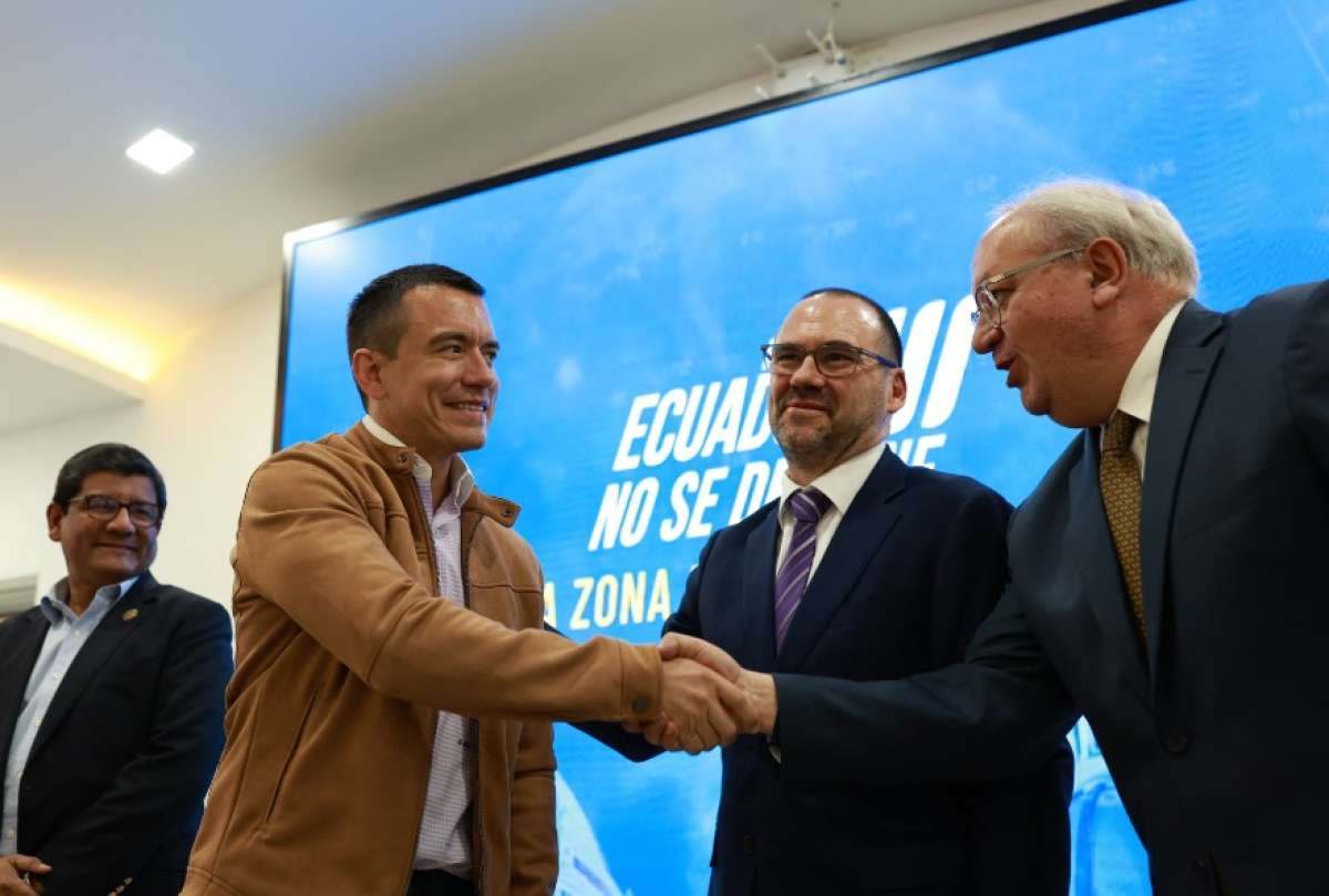 Presidente Noboa presentó a Cuenca como la primera Zona Franca Tecnológica del Ecuador