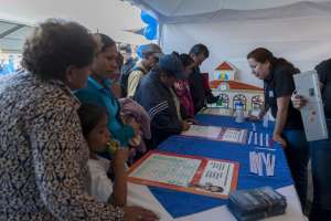 SRI realiz&oacute; la feria ciudadana Mis Impuestos, mis obras.  Foto: Miguel &Aacute;ngel Jim&eacute;nez/EL TEL&Eacute;GRAFO