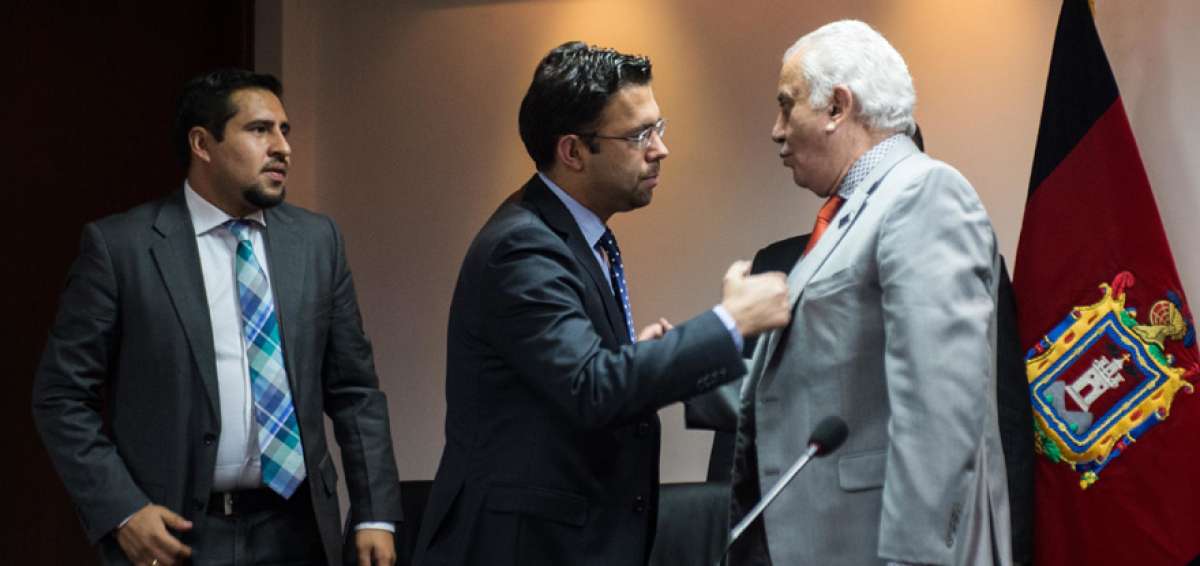 El presidente del CNE, Juan Pablo Pozo, le pidi&oacute; al fiscal general, Galo Chiriboga, investigar las denuncias de William Murillo.