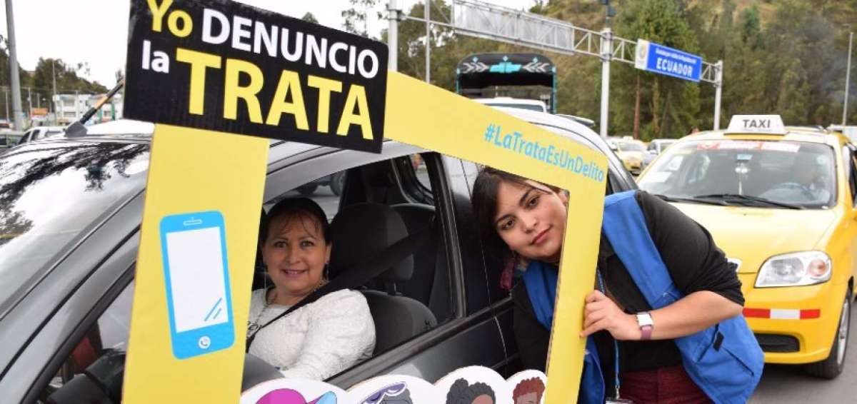 Con feria binacional en Rumichaca, autoridades llaman a prevenir la trata de personas