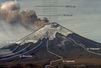 Instituto Geofísico reportó actividad volcánica del Cotopaxi