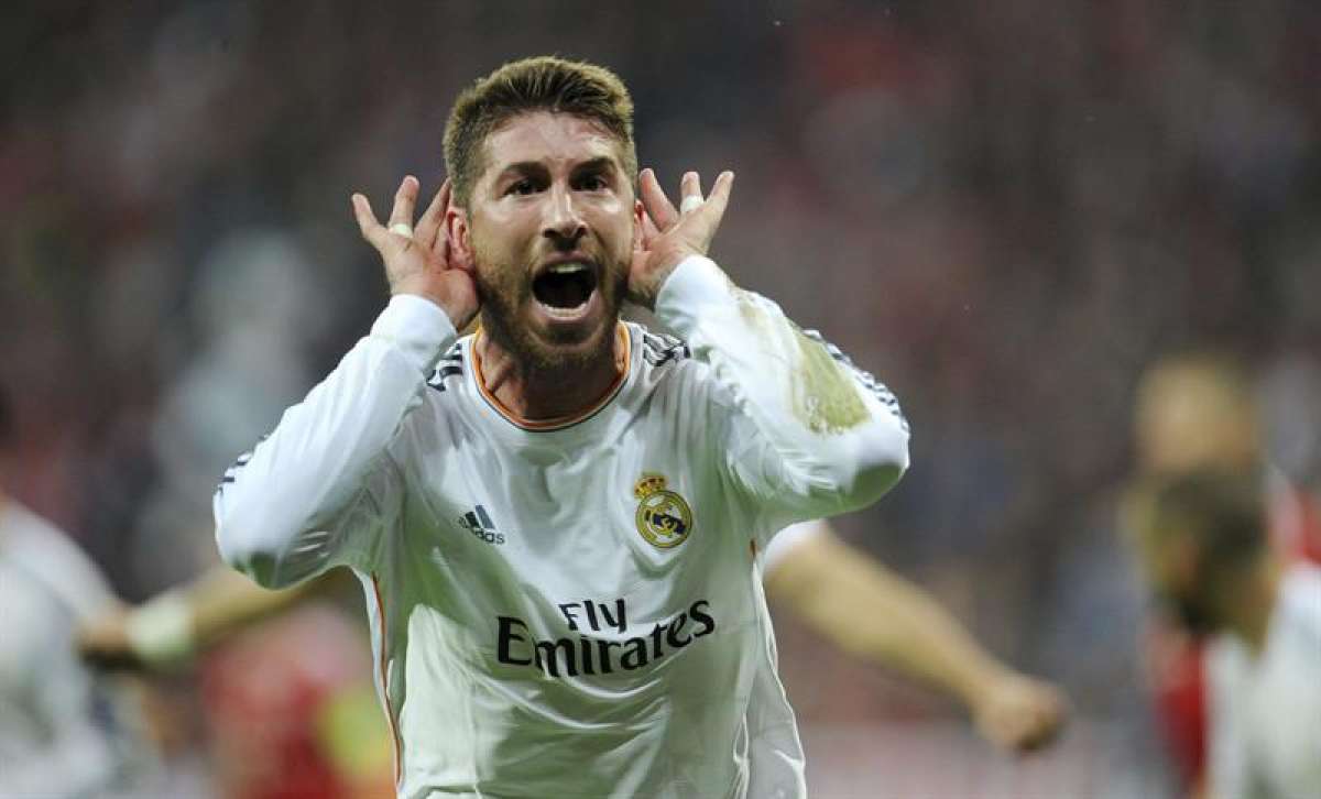 El zaguero central, Sergio Ramos, marc&oacute; dos goles en la semifinal que se jug&oacute; en el estadio Allianz Arena.