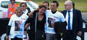Los familiares de &Oacute;scar y Katty arribaron este 6 de julio al pa&iacute;s tras realizar el reconocimiento de los cuerpos.