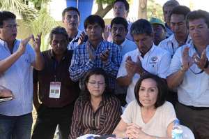 Mar&iacute;a de los &Aacute;ngeles Duarte asegur&oacute; que    no se alejar&aacute; del movimiento PAIS, aunque ya  no  estar&aacute; en un cargo p&uacute;blico. Foto: Miguel Castro |  El Tel&eacute;grafo