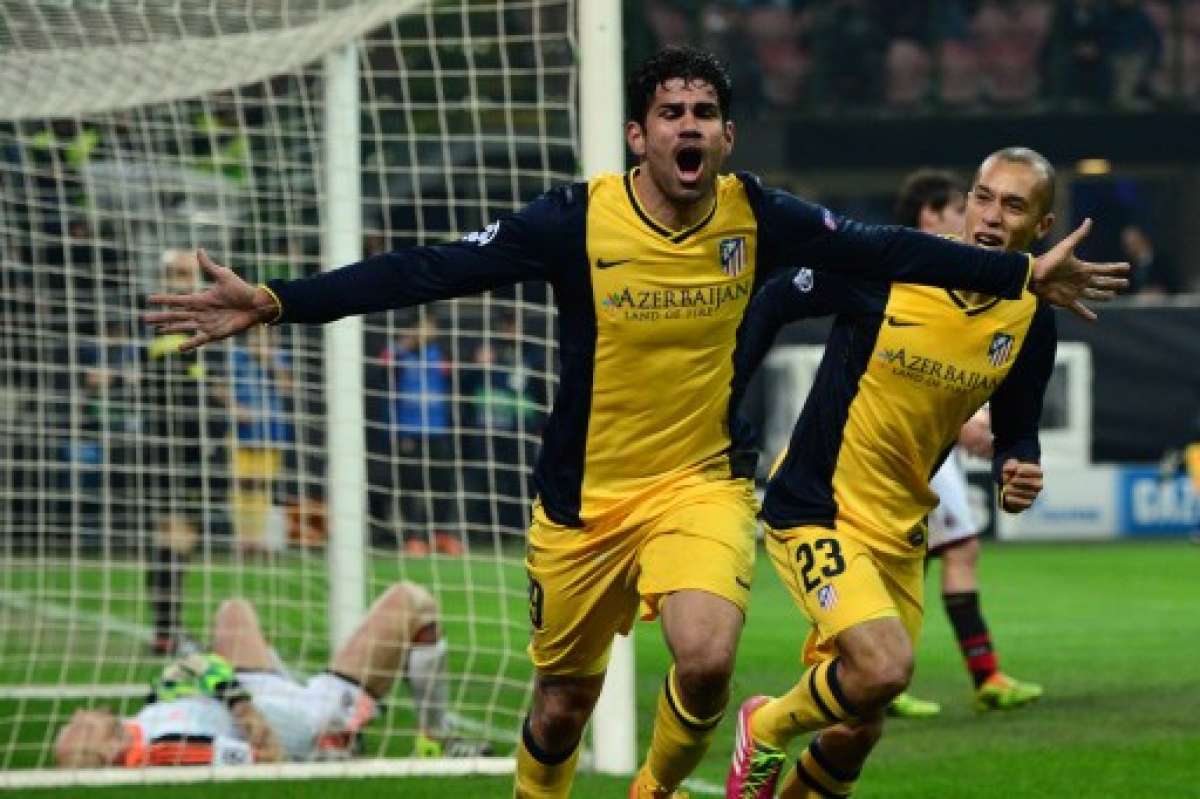El duelo goleador se lo llev&oacute; el delantero Diego Costa del equipo visitante. Foto: AFP