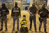 Detuvieron a presunto integrante de “Los Choneros”, quien estaría vinculado a múltiples delitos