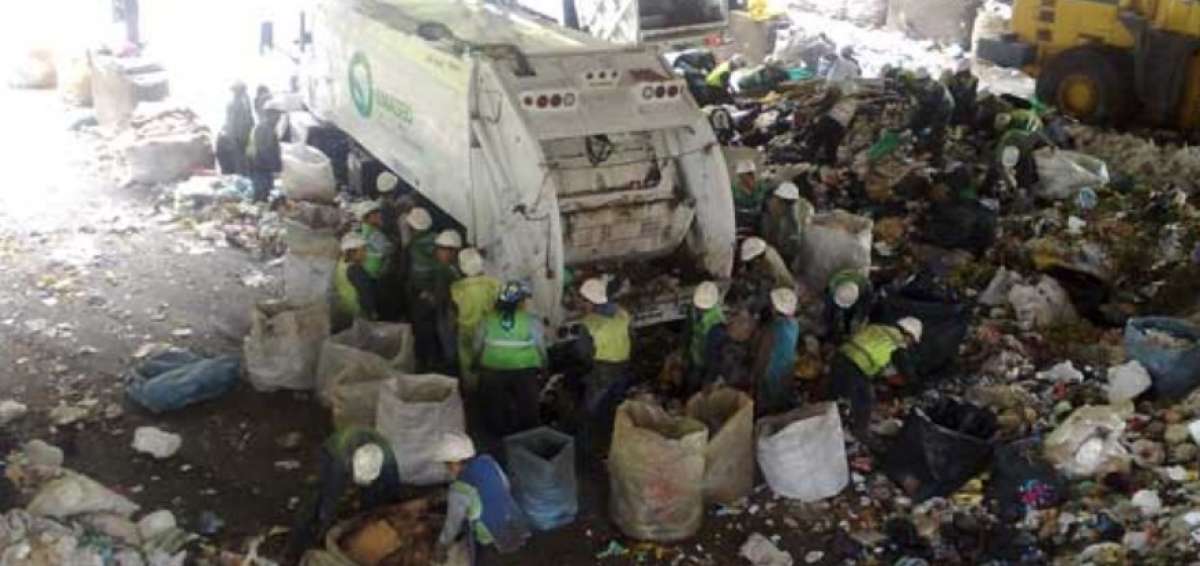Hallan cad&aacute;ver en estaci&oacute;n de transferencia norte de basura, en Quito