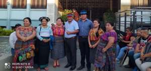 Durante su viaje a Guatemala, Vargas mantuvo reuniones con grupos locales. 