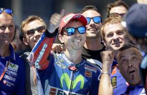 Lorenzo consigui&oacute; la 57&ordf; pole de su carrera, la 31&ordf; en Moto GP. Foto: Agencia AFP