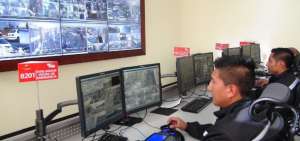 Imagen referencial de las oficinas de monitoreo del ECU911.