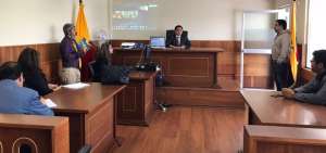 El juez de la causa ley&oacute; el dictamen en un lapso de 30 minutos.