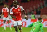 Enner Valencia anotó un gol con el Internacional