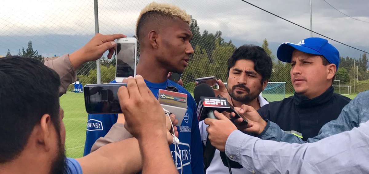 Bryan Cabezas es duda en Ecuador previo al duelo ante Paraguay