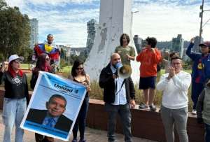 Quito vive jornada de celebraci&oacute;n de la comunidad venezolana por anuncio de Trump