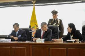Los miembros del Tribunal escucharon ayer los testimonios convocados por la Fiscal&iacute;a. Foto: Archivo / El Tel&eacute;grafo 
