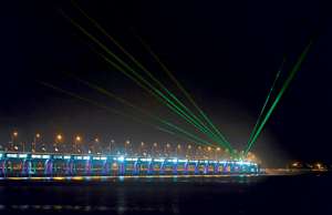 El Puente Los Caras fue inaugurado hace 4 a&ntilde;os por el Gobierno Nacional. Foto: Rodolfo P&aacute;rraga/El Tel&eacute;grafo