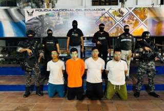 Miembros de la UNASE aprehendieron a cuatros sujetos posiblemente vinculados a los delitos de extorsión y secuestro