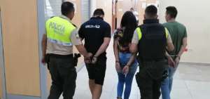 Los detenidos fueron trasladados a la Fiscal&iacute;a de Flagrancia en el Cuartel Modelo