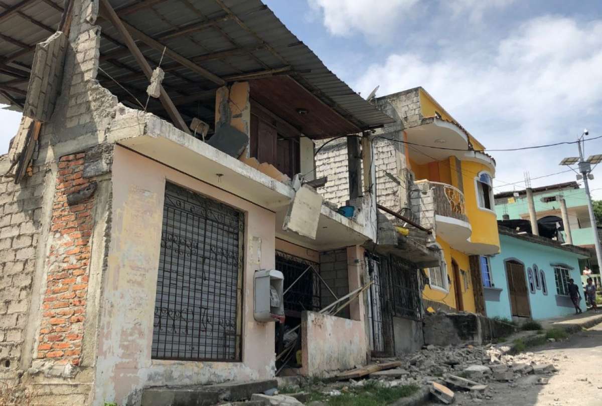 804 familias resultaron afectadas por el sismo en Esmeraldas
