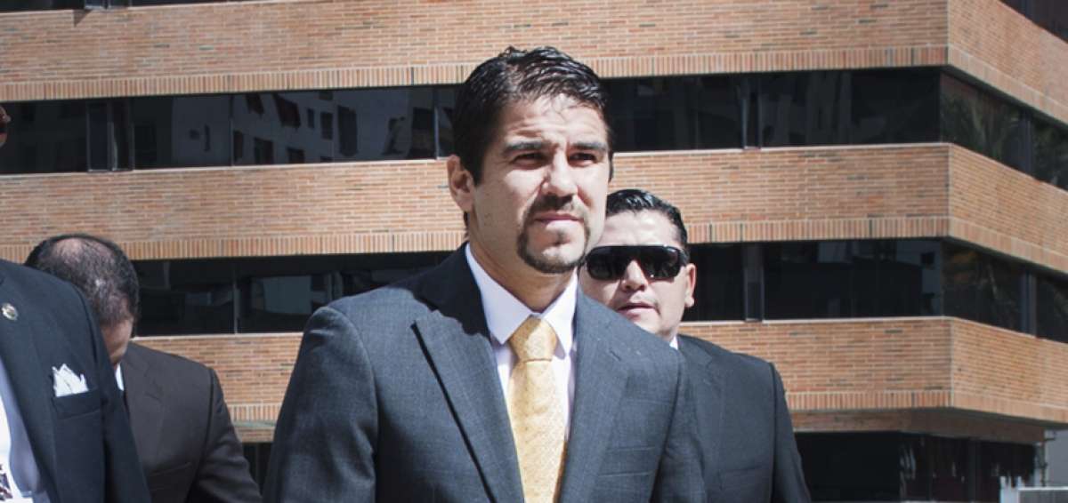 Abdal&aacute; Bucaram Pulley, precandidato por Fuerza Ecuador (F.E).
