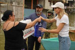 Fundaci&oacute;n ANA estuvo en Babahoyo con ayuda humanitaria
