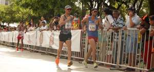 Gracias a la invitaci&oacute;n de la Organizaci&oacute;n Deportiva Panamericana, el marchista ecuatoriano Mauricio Arteaga (i) participar&aacute; en Lima 2019.