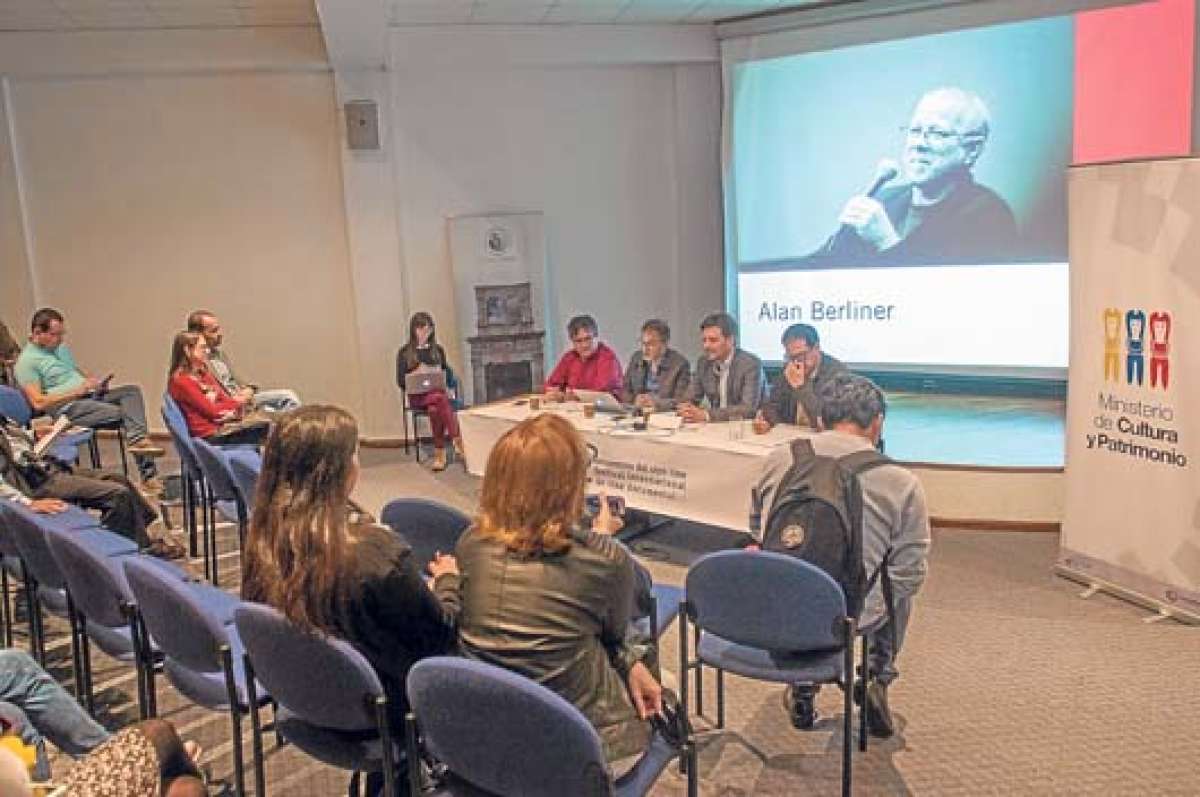 De izquierda a derecha: Pablo Corral Vega, Manolo Sarmiento, Guillaume Long y Juan Mart&iacute;n Cueva. Foto: Fernando Sandoval / El Tel&eacute;grafo 