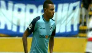 Esteban De La Cruz mide 1.92 metros y anot&oacute; 19 goles en el campeonato de reservas de este a&ntilde;o. Foto: Tomada de http://www.emelec.com.ec/