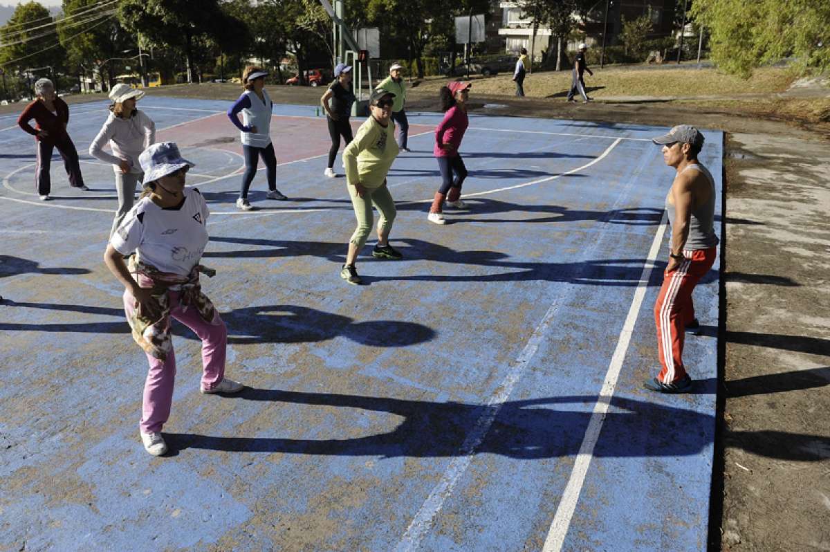 El n&uacute;mero de asistentes al programa &lsquo;Quito Activo y Saludable&rsquo; ha disminuido en el Parque del Ni&ntilde;o y la Mujer. Foto: &Aacute;lvaro P&eacute;rez.