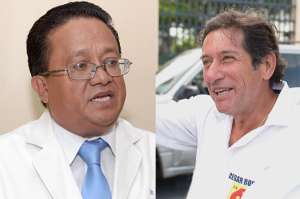 Luis Serrano (MPD) y C&eacute;sar Roh&oacute;n (PSC-MDG) son candidatos a la Prefectura del Guayas.