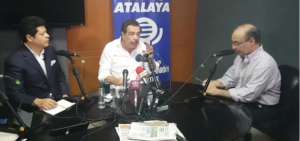 Jaime Nebot dio este mi&eacute;rcoles su cadena radial semanal.
