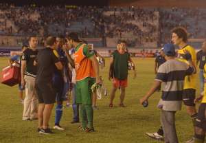 El portero de Barcelona explic&oacute; lo sucedido luego del Cl&aacute;sico. Foto: Eduardo Escobar / El Tel&eacute;grafo.