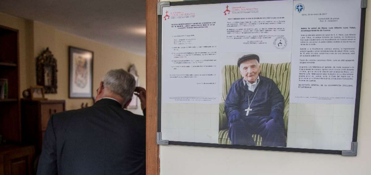 Las autoridades religiosas solicitaron desde hace varias semanas oraciones por la salud del Monse&ntilde;or que pas&oacute; sus &uacute;ltimos d&iacute;as en la Residencia Pablo Mu&ntilde;oz Vega, en Quito.
