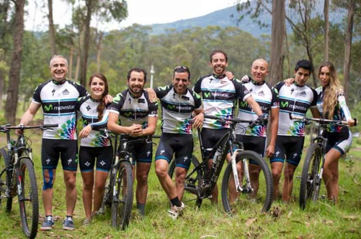 El Team Movistar lleva su talento al ciclismo de monta&ntilde;a