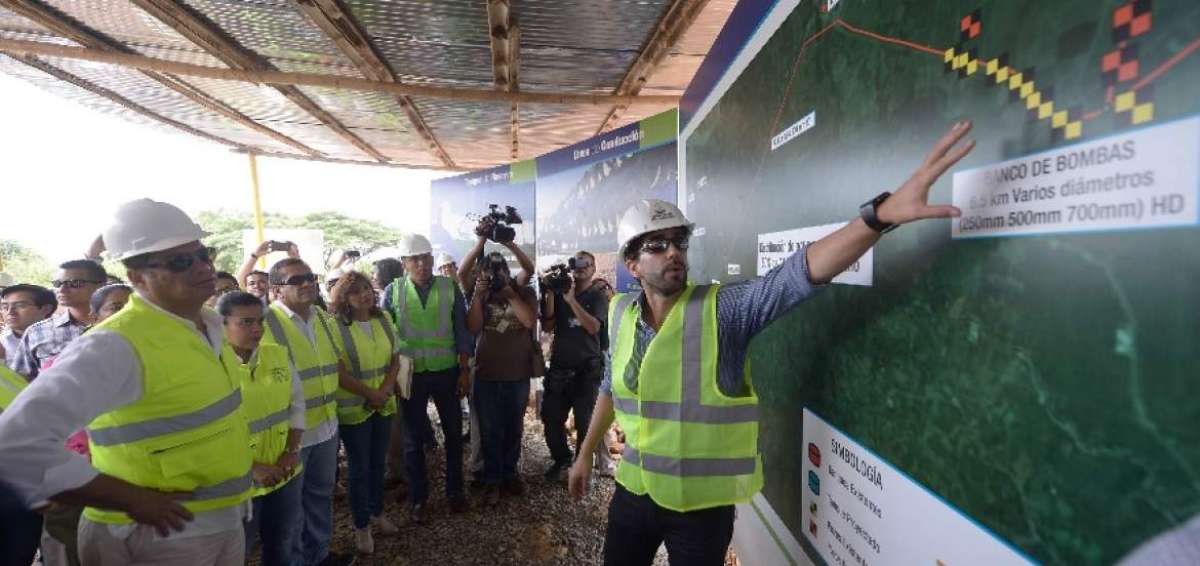 Al momento la obra tiene un avance del 52%.