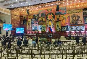 As&iacute; luce la Asamblea Nacional previo al Informe a la Naci&oacute;n que se llevar&aacute; a cabo hoy, a las 10:00. 