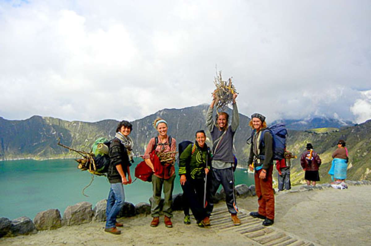 Acampar en el Quilotoa
