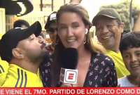 Gema Soler fue acosada en vivo