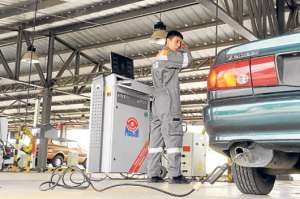 Las primeras pruebas que se efect&uacute;an a los automotores son las de emisi&oacute;n de gases y las de ruido. Foto: Miguel Castro / El Tel&eacute;grafo